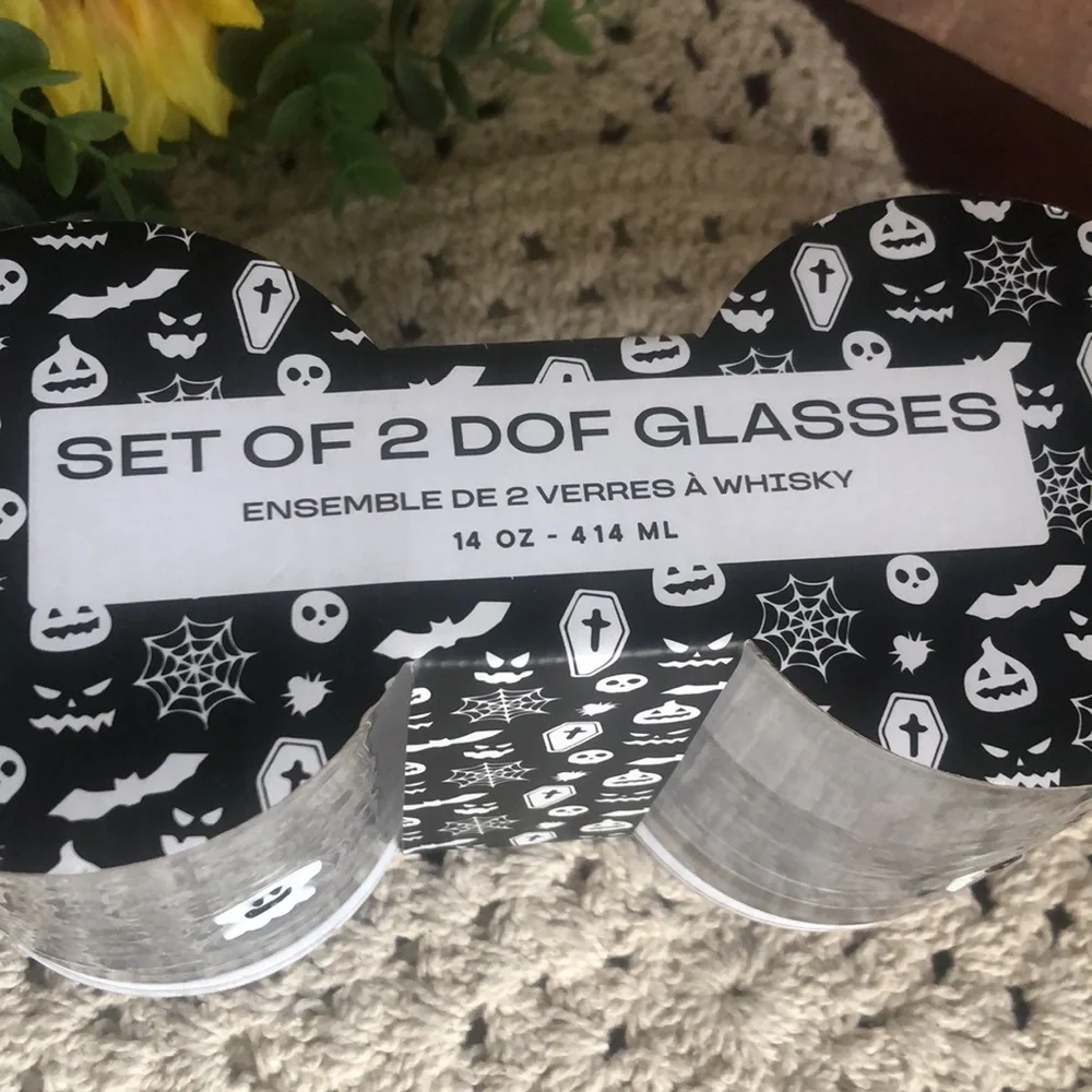 GHOSTS DOF Glasses 14 oz NIB